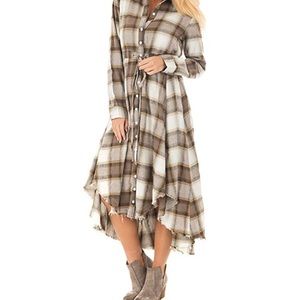 Flannel Dress